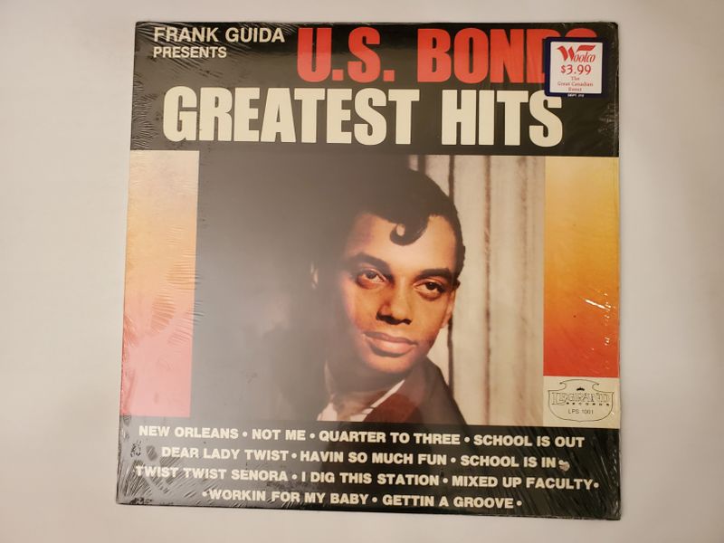 U.S. Bonds Greatest Hits vinyl record